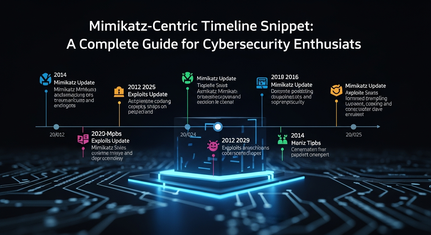 Mimikatz-Centric Timeline Snippet