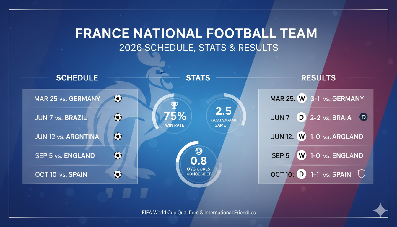 France National Football Team Games