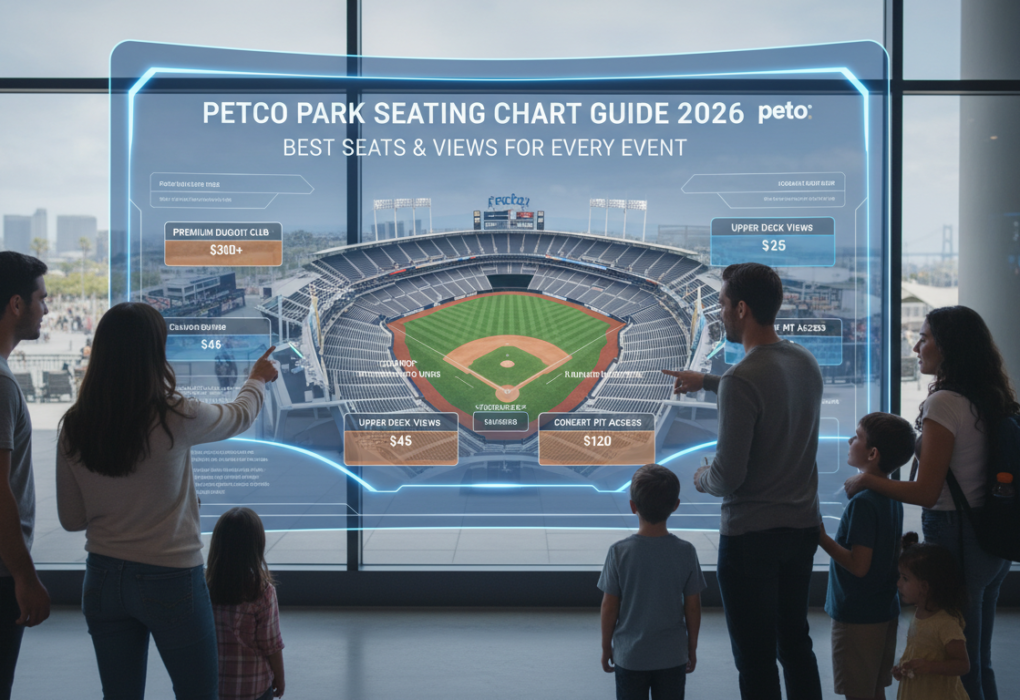 petco park seating chart