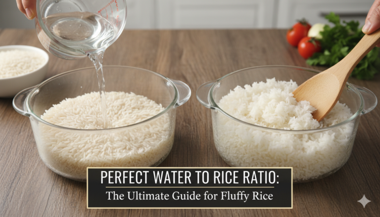 Water to Rice Ratio
