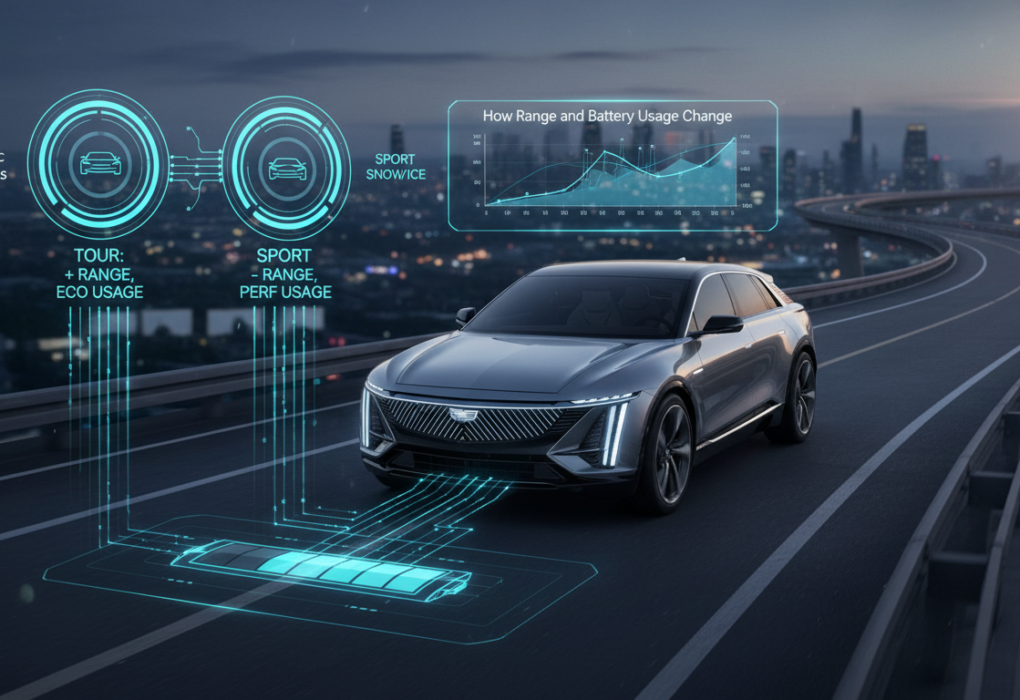 Cadillac Lyriq Driving Modes