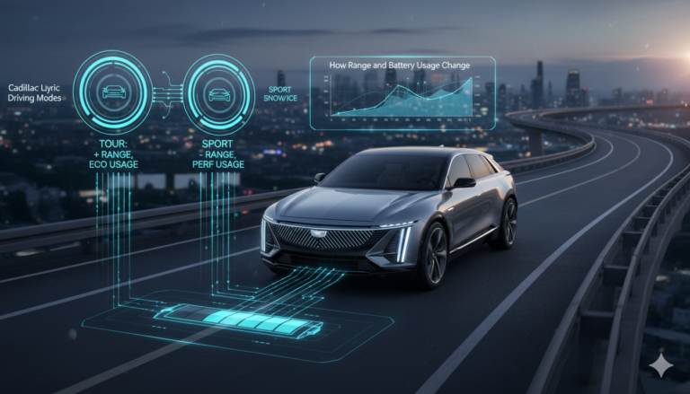 Cadillac Lyriq Driving Modes
