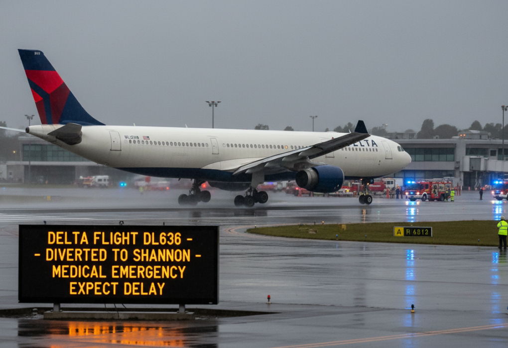 delta flight dl636 diversion