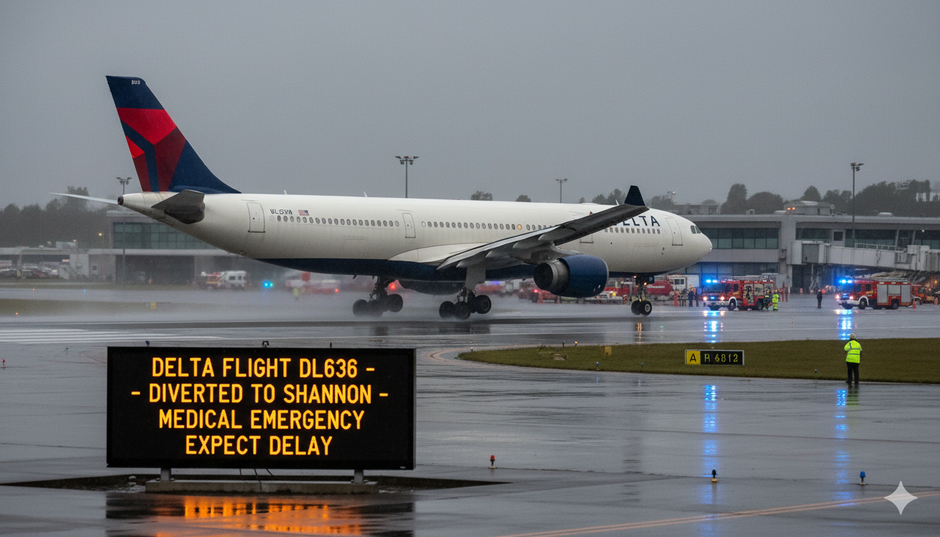 delta flight dl636 diversion