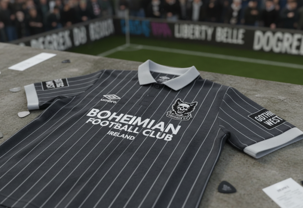 Fontaines D.C. football shirt