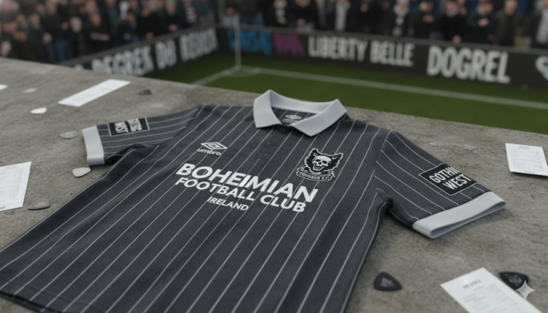 Fontaines D.C. football shirt