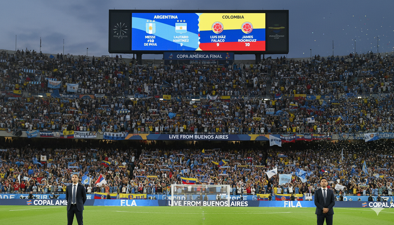 argentina national football team vs colombia national football team lineups