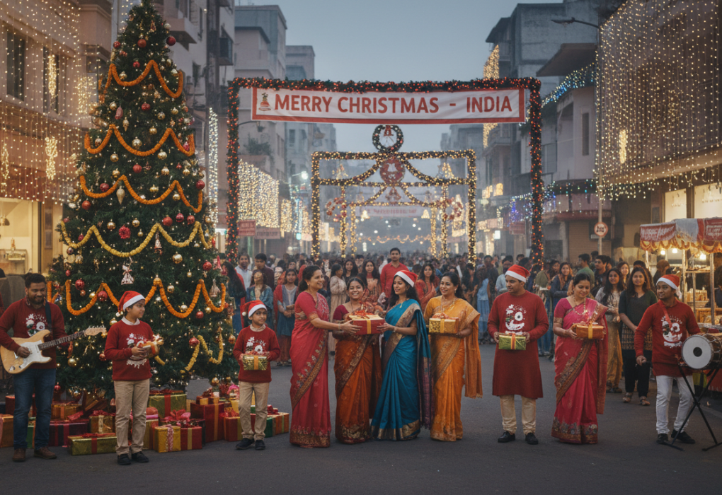 does indian people celebrate christmas