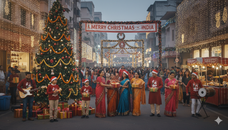does indian people celebrate christmas