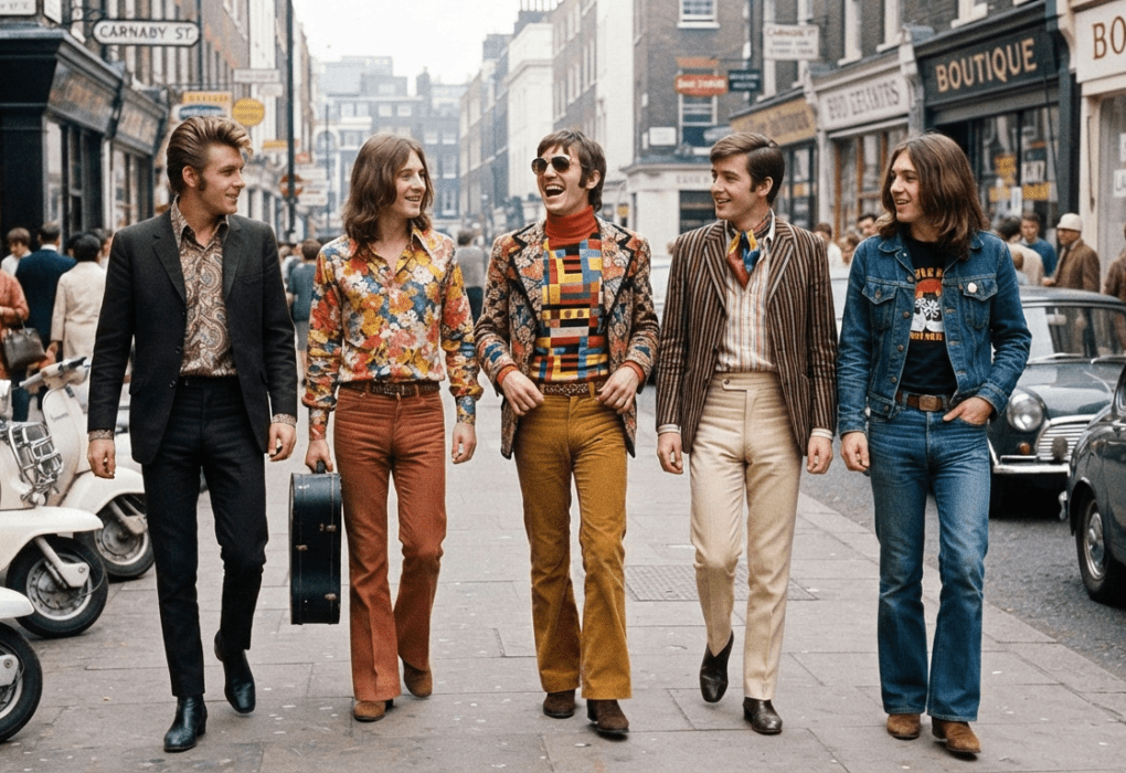 1960's fashion for males